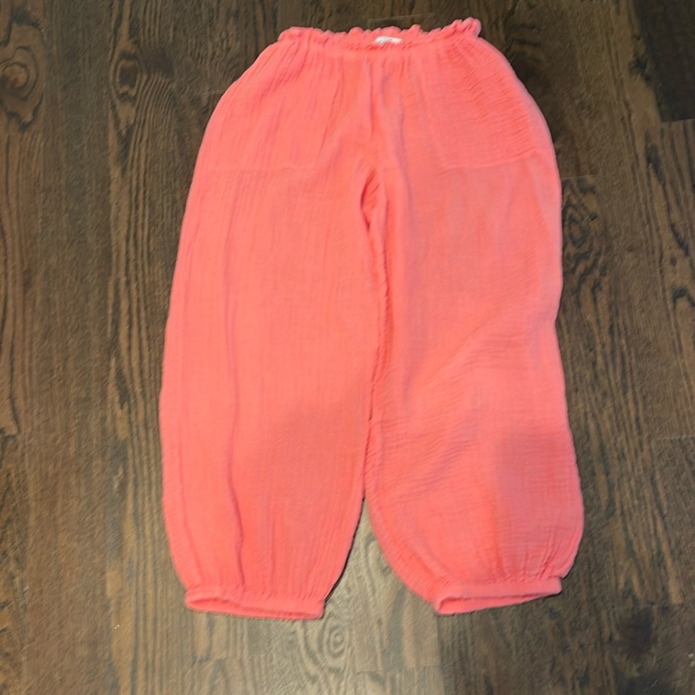 NWOT Michael Stars Double Gauze Smocked Waist‎ Pant!